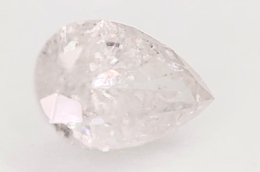 Natural Loose Certified 1.62 Carat Pear Cut Diamond