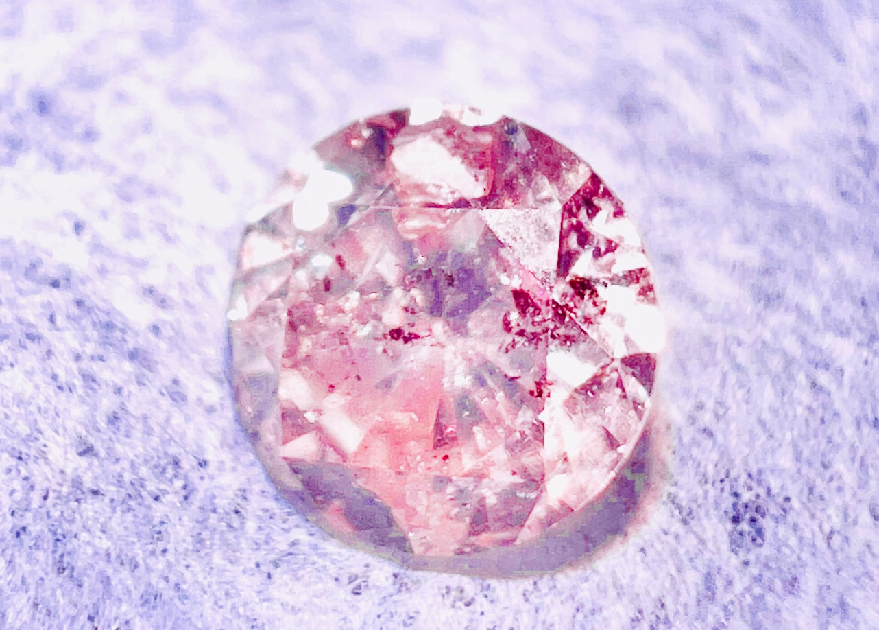 Rare Natural Genuine Fancy Top Light Rose Pink Diamond