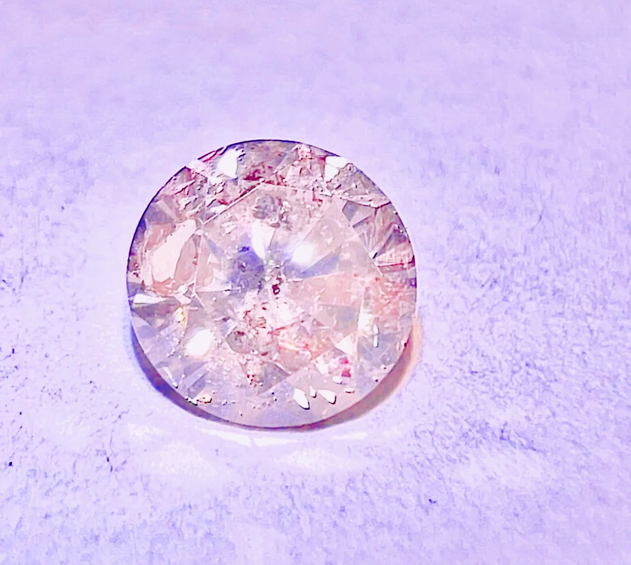 Rare Natural Genuine Fancy Top Light Rose Pink Diamond