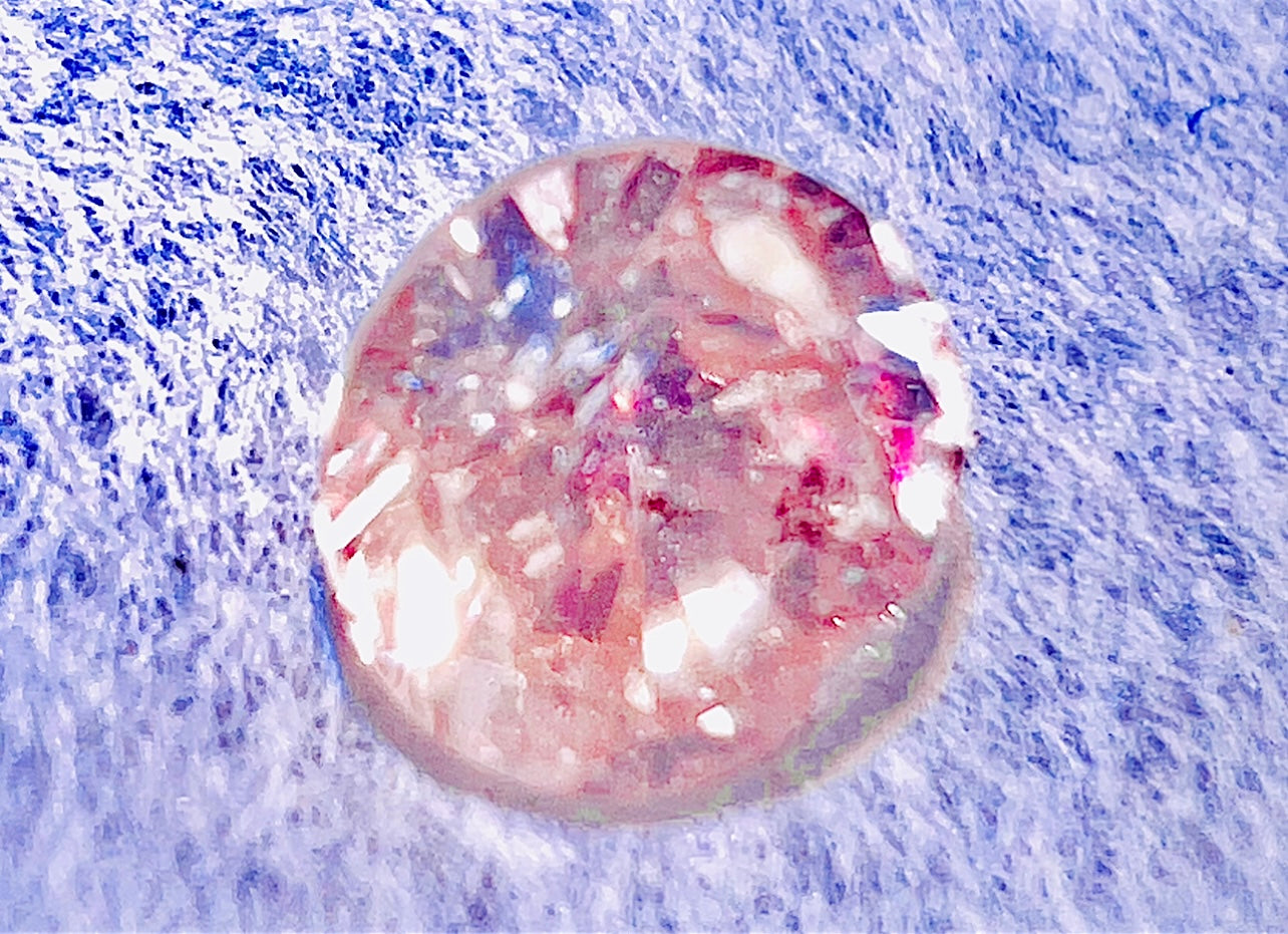 Rare Natural Genuine Fancy Top Light Rose Pink Diamond